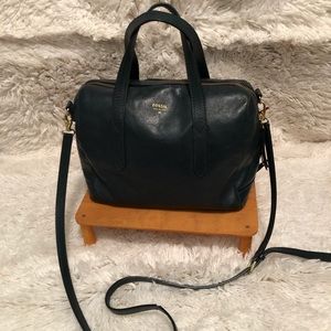 Fossil Sydney satchel shoulder crossbody handbag